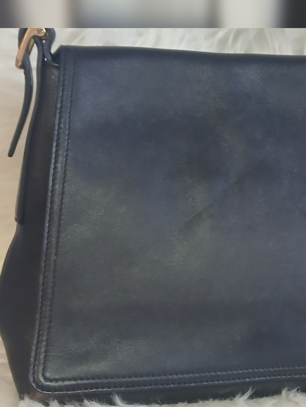 Vintage Coach Leather Bag - Picture 2 of 10
